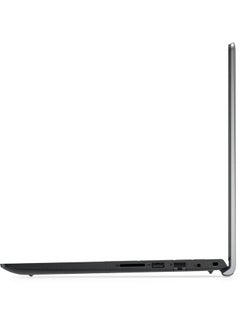 ديل Vostro 3515 Laptop With 15.6 Inch FHD/ 8 GB Ram /256 GB SSD /Amd Radeon/ Windows 11 Home /English/Arabic Grey With Casual Leather Laptop Backpack Black English/Arabic Grey  - Image 4