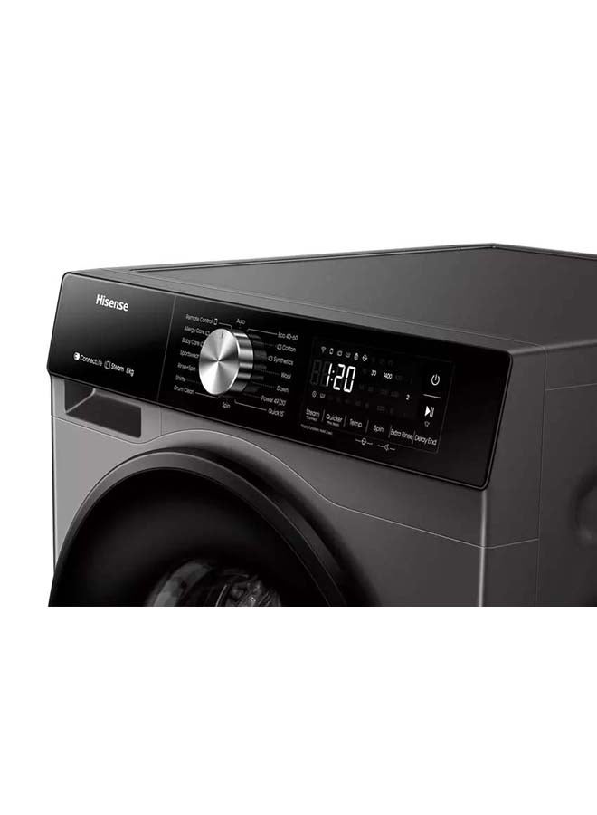 Front load Washing Machine 8kg Inverter A Class WIFI 143 kW WF3S8043BT6 Grey - pnsku/N70118867V/45/_/1728911841/406c6958-3dee-4191-937c-8ecc2f24b9f0