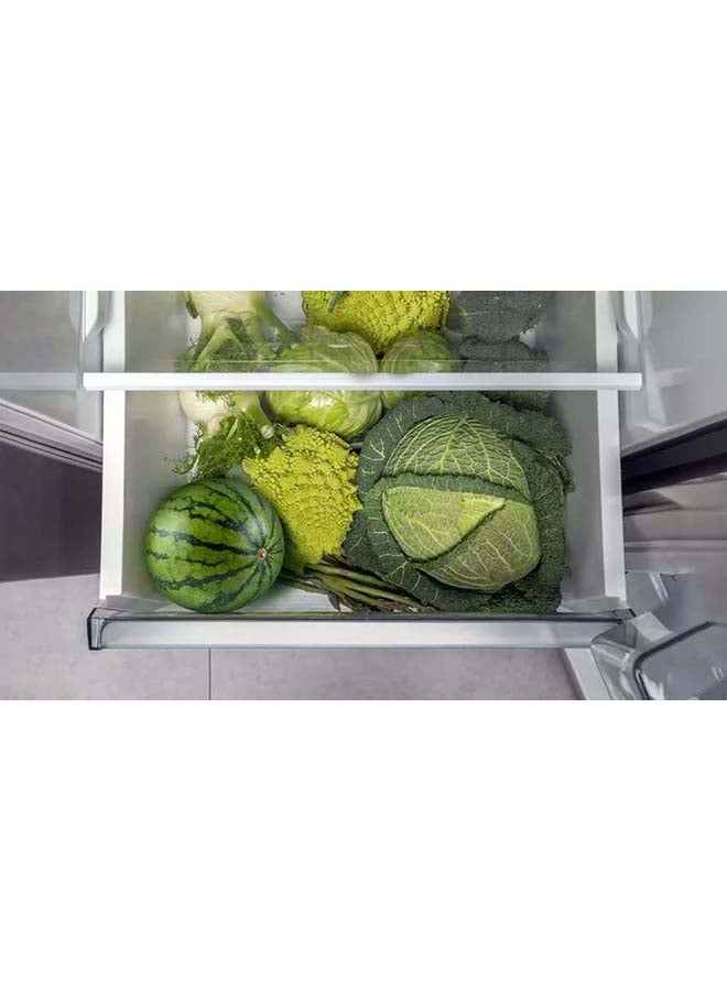 هايسنس - Side By Side 4 Door Refrigerator 10.5 Cuft Freezer 5.6 Cuft Inverter 325 kW RQ5P470SBIC Silver - Image 1