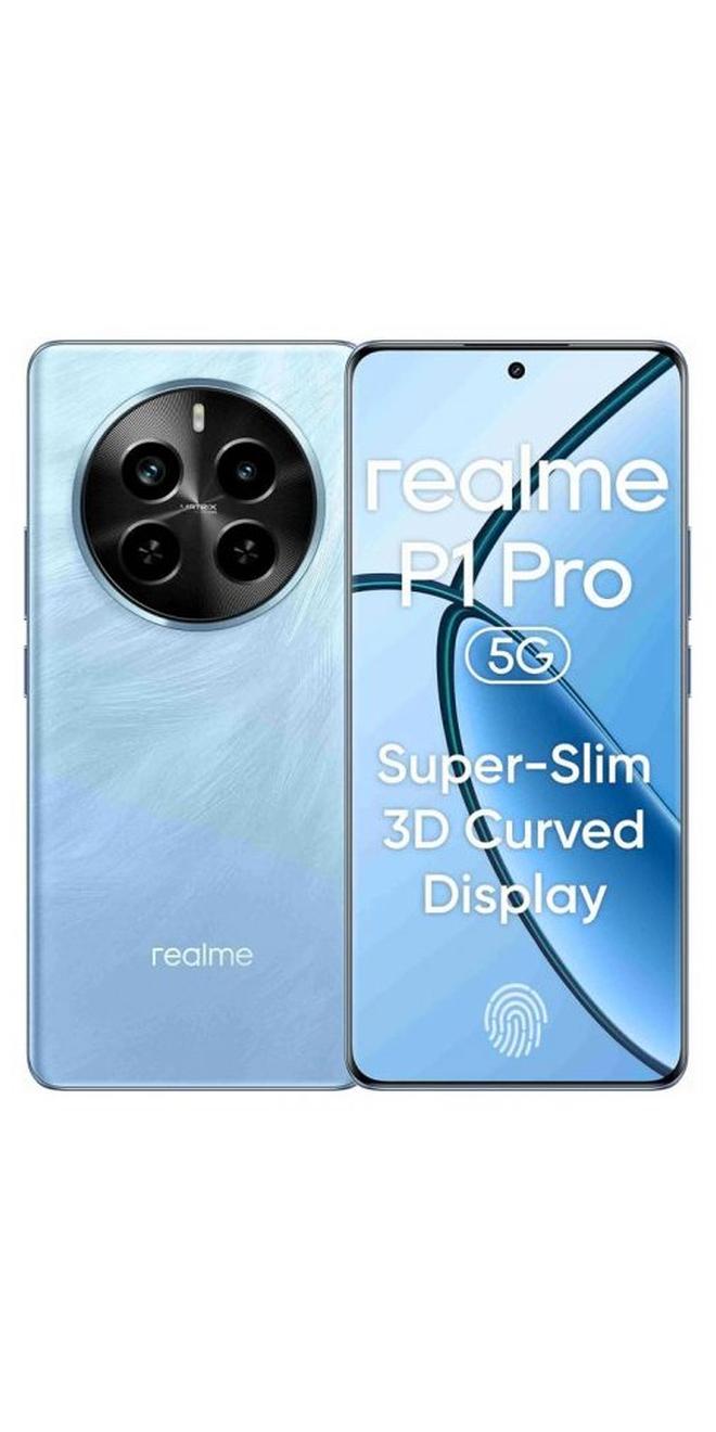 ريل مي ريلمي P1 برو ثنائي الشريحة باروت أزرق 12 جيجابايت رام 256 جيجابايت 5G - نسخة الشرق الأوسط - Image 1