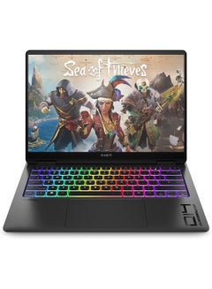 OMEN Transcend Laptop With 14-Inch Display,  Core Ultra 9-185H Processor/32GB RAM/1TB SSD/8GB Nvidia Geforce RTX 4070 Graphics Card/Windows 11 Home English Shadow black