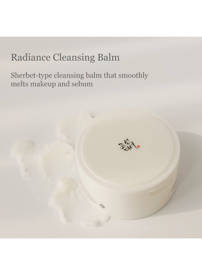 Beauty of Joseon - Timeless Glow: Beauty of Joseon’s Daily Routine -Relief Sun Rice + Probiotics, Glow Serum Propolis+Niacinamide, Ginseng Essence Water, Radiance Cleansing Balm, with Facial Massage Roller, (50ml+30ml+150ml+100ml) 330ml - Image 1