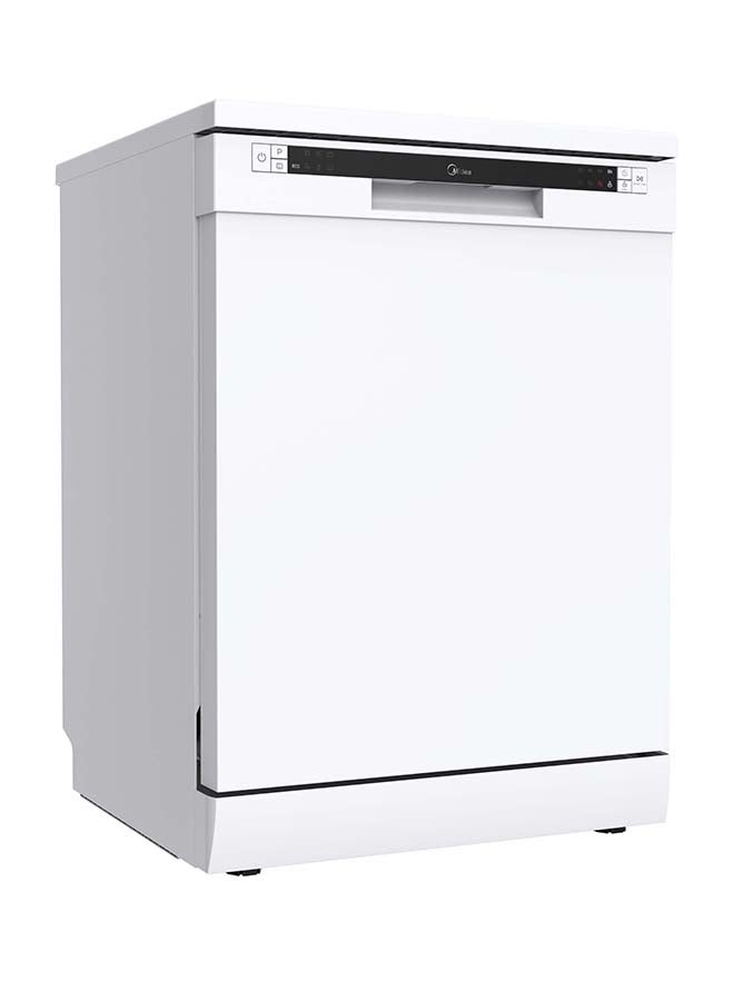 مديا Dish Washer 12 Place Settings 7 Programs Half Load Delay Child Lock Color White 138 kW WQP125201CWEG White  - Image 2