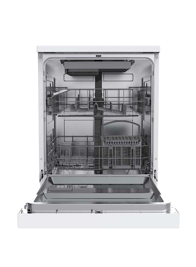 مديا Dish Washer 12 Place Settings 7 Programs Half Load Delay Child Lock Color White 138 kW WQP125201CWEG White  - Image 4