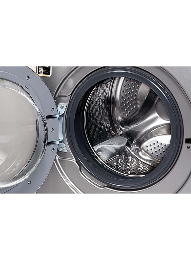 Panasonic - Front Load Washer  Dryer 12/8 Kg Inverter Steam Hygiene Silver 178 kW NA-S24ML1LSA Silver - Image 1