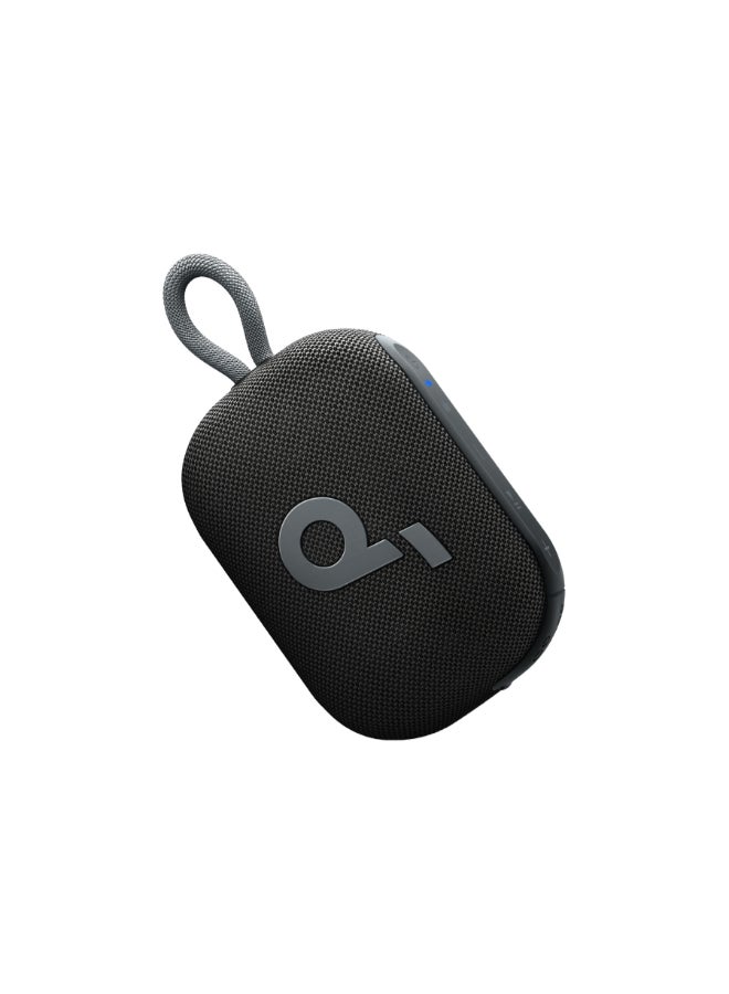 ساوند كور Select 4 Go Ultra Portable Bluetooth Speaker by Anker, 20H Playtime, IP67 Waterproof and Dustproof, Floatable, Customisable Pro EQ, Wireless Stereo Pairing, Ideal for Home, Outdoors, Hiking Black - Image 1