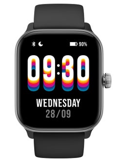 ArmFit GTX Amoled AI Smart Watch for Men Women Android iPhone with Alexa Built-in & Bluetooth Call Fitness Tracker with IP68 Waterproof, 100+ Sports, Heart Rate SpO2 Monitor Black  - Image 1