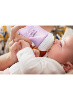 Natural Baby Bottle With Natural Response, Purple, 260ml, 1m+, 4 Pieces - pnsku/N70118944V/45/_/1728888522/32a306d3-84a2-49d7-a22a-61573e2efbdb