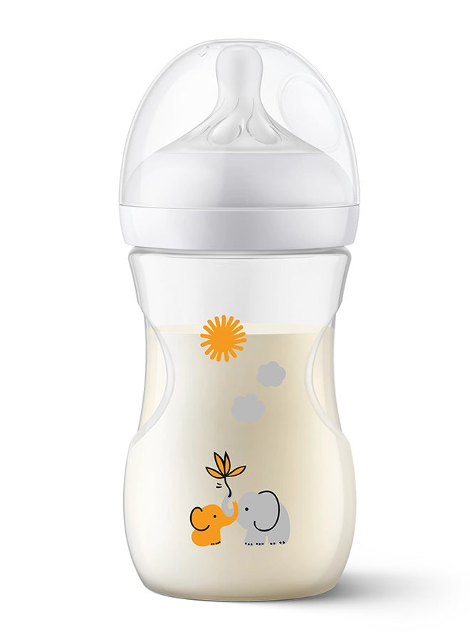 Natural Response Gift Set For Babies: 3 Natural Response Baby Bottles (260 ml) With T3 Teats (From 1 Month)