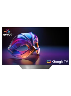evvoli 4K UHD OLED 55 Inches Smart TV, Google TV,Dolby Atmos and Dolby ...
