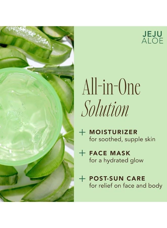 THE FACE SHOP Jeju Aloe 95% Fresh Soothing Gel Tub 300ml - Image 2