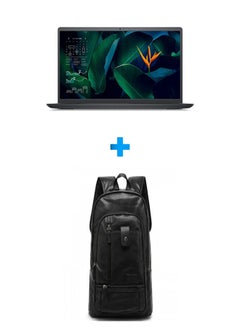 ديل Vostro 3515-1 Laptop With 15.6 Inch FHD /Ryzen 5 3450U/ 8 GB Ram /512 GB SSD /Radeon Rx Vega 8 /Free Dos /English Carbon Black With Casual Leather Laptop Backpack Black English Carbon Black  - Image 1
