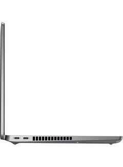 ديل Latitude 5430 Laptop With 14 Inch FHD /Core I5-1235U/ 8 GB Ram/ 256 GB SSD /Intel Iris Xe/ Windows 10 Pro/ English Grey With Casual Leather Laptop Backpack Black English Grey  - Image 4