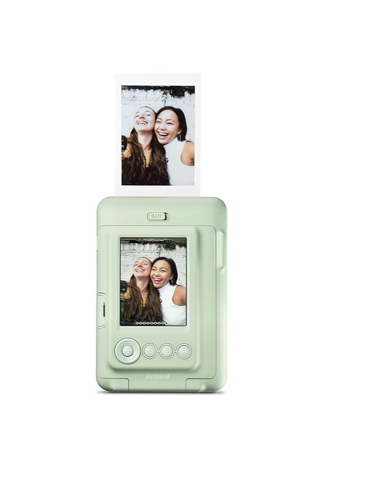 FUJIFILM - FUJIFILM INSTAX MINI LIPLAY HYBRID INSTANT CAMERA (MATCHA GREEN) - Image 1