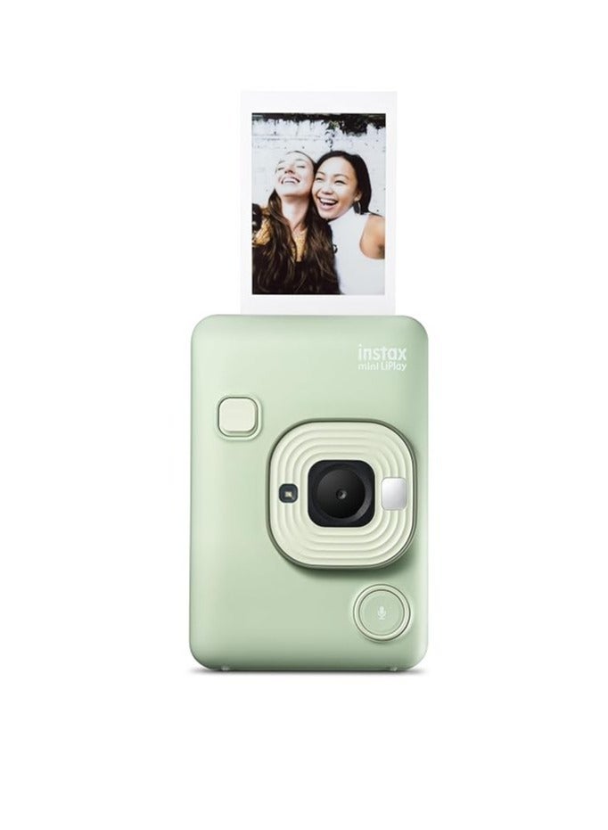 FUJIFILM - FUJIFILM INSTAX MINI LIPLAY HYBRID INSTANT CAMERA (MATCHA GREEN) - Image 1