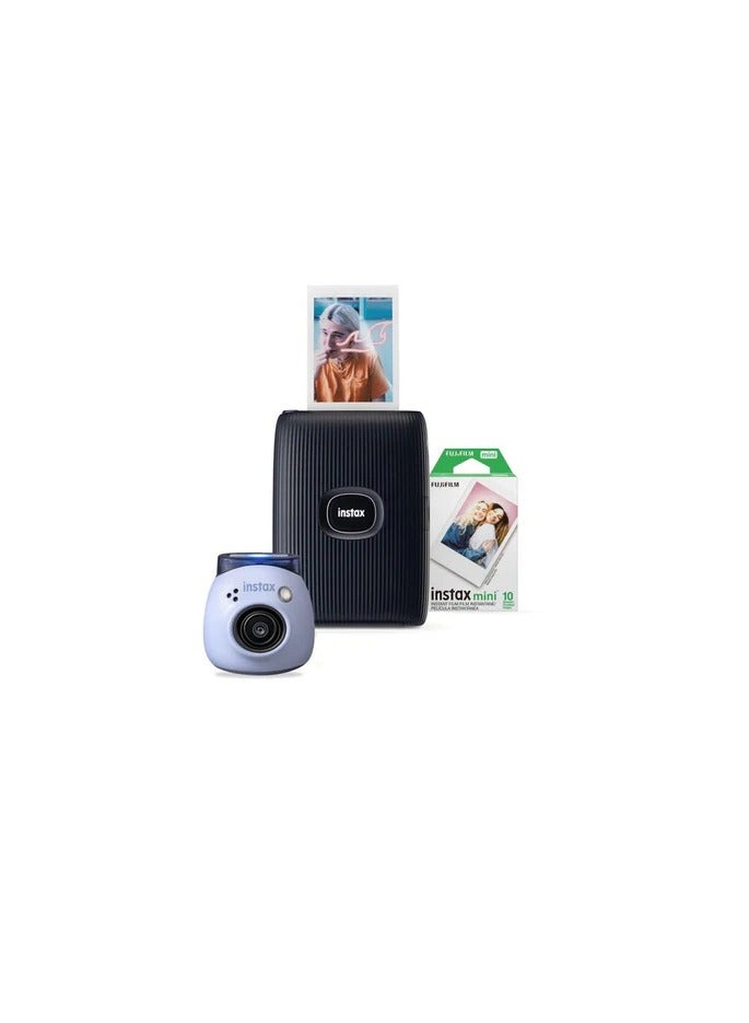 FUJIFILM Instax Pal Digital Camera Blue bundle  - Image 1