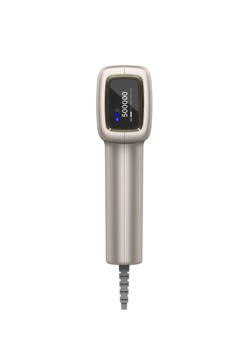 ملاي جهاز إزالة الشعر بالليزر MLAY T14 IPL مع وظيفة التبريد بالثلج / اللون ذهبي مطفي  - Image 3