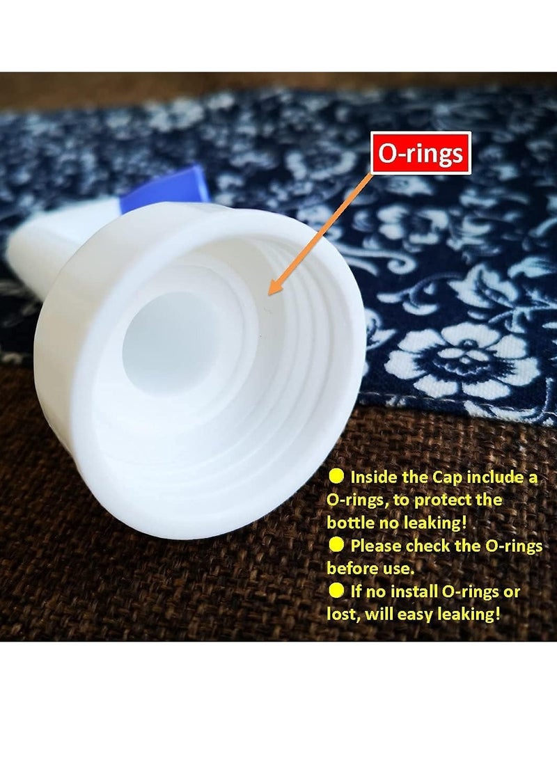 هوم كير - Home Care Portable Travel Bidet Cleaner Wiper Hand Personal Bidet Sprayer for Toilet, Cleansing Bottle for Men,Women-450ML,Blue - Image 1