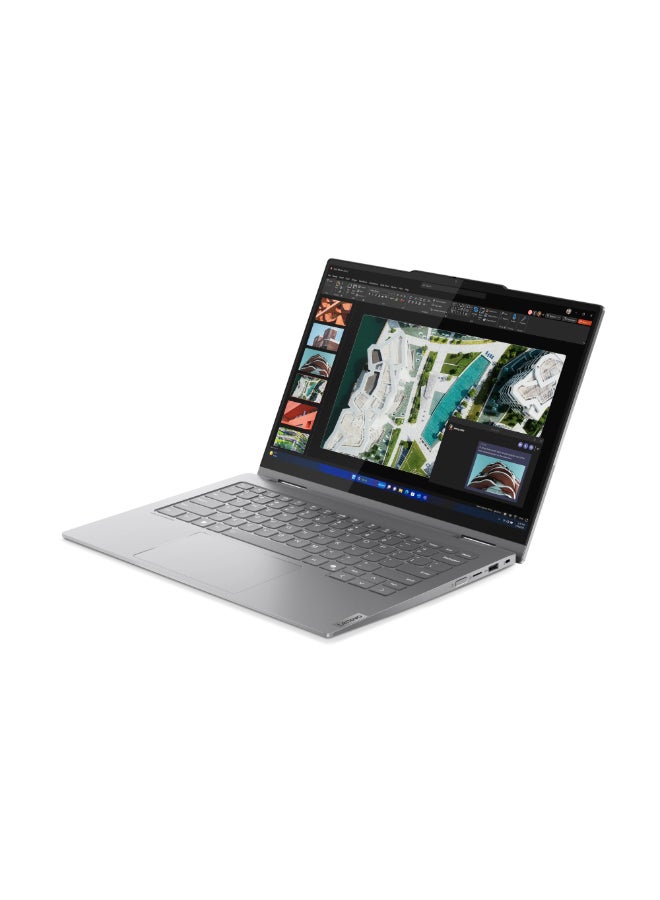 Lenovo - Thinkbook 14 Laptop With 14-Inch Display, Intel Core Ultra 7 155H Processor/16GB RAM/512GB SSD/Intel UHD Graphics/Windows 11 Pro English/Arabic Luna Grey - Image 1