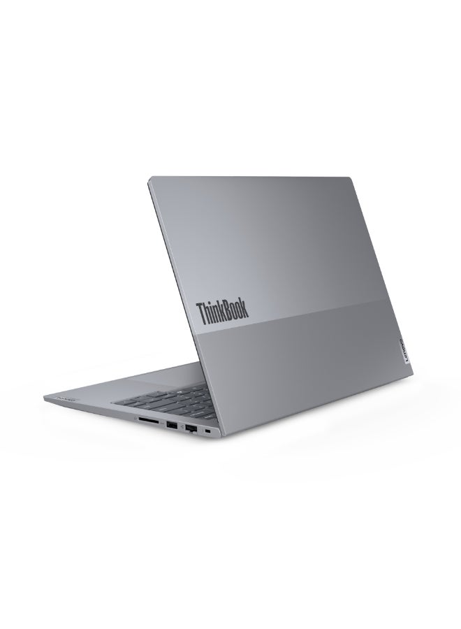 Lenovo - Thinkbook 14  (Upgraded Version) Laptop With 14-Inch Display, Core Ultra 5 125U Processor/16GB RAM/512GB SSD/Intel Arc Graphics/Windows 11 Pro  Arctic Grey English/Arabic Arctic Grey - Image 1