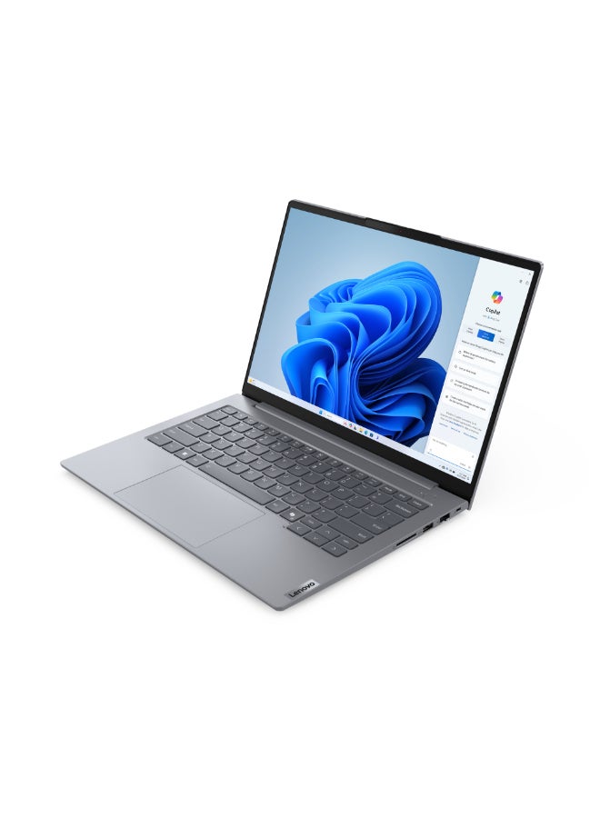 Lenovo - Thinkbook 14  (Upgraded Version) Laptop With 14-Inch Display, Core Ultra 5 125U Processor/16GB RAM/512GB SSD/Intel Arc Graphics/Windows 11 Pro  Arctic Grey English/Arabic Arctic Grey - Image 1