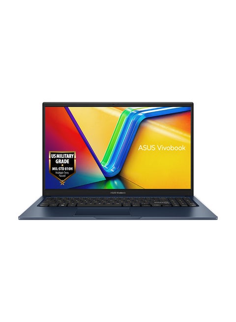 Vivobook X1504ZA - NJ1255 (Upgraded Version) Laptop With 15.6-Inch FHD Display, Core i7-1255U Processor/16GB RAM/1TB SSD/Windows 11// English/Arabic Blue