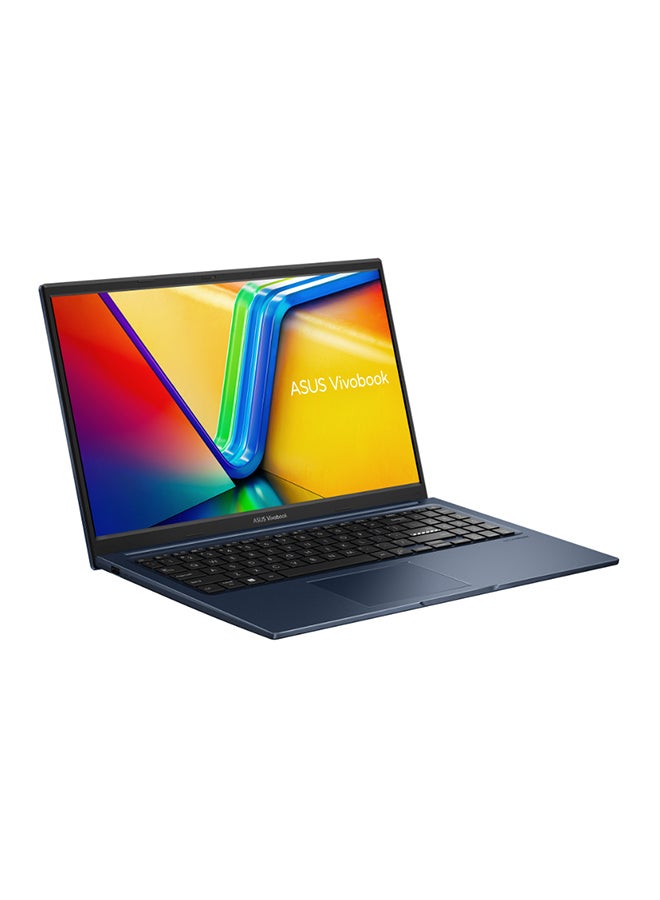 ASUS - Vivobook X1504ZA - NJ1255 (Upgraded Version) Laptop With 15.6-Inch FHD Display, Core i7-1255U Processor/16GB RAM/1TB SSD/Windows 11// English/Arabic Blue - Image 1