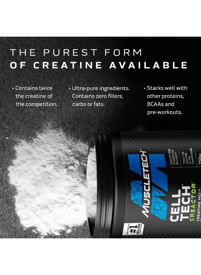 MuscleTech - Cell Tech Creactor 120 Servings Unflavored - Image 1