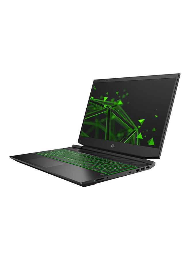HP - Pavilion 15-dk2087ne Laptop With 15.6 Inch FHD /Core I5-11300H /16 GB Ram /1256 GB SSD+HDD (Hybrid) /4 GB Geforce Gtx 1650 (G5) /Free Dos /English/Arabic Black With Casual Leather Laptop Backpack Black English/Arabic Black - Image 1