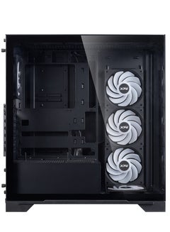 XPG Invader X BTF Mid-Tower Gaming ATX PC Case with Panoramic View, Tempered Glass Panels, and RGB Lighting  - Image 4