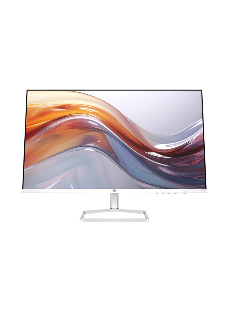 HP - Series 5 527SA Monitor, 27" FHD IPS Display, 100Hz Refresh Rate, 5ms (GtG W/ Overdrive) Response Time, 2x 2W Speaker, Tilt Adjustable, 3-Sided Micro-Edge Bezel White - Image 1