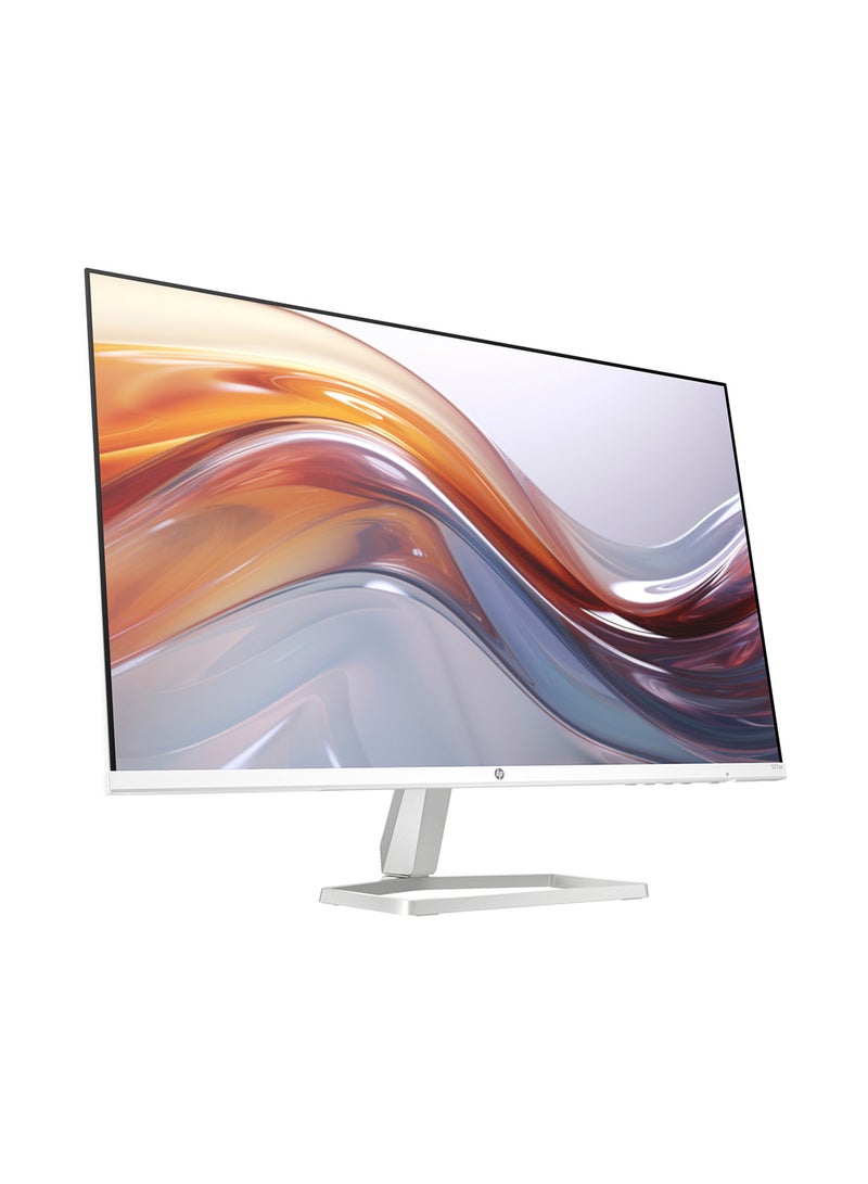 HP - Series 5 527SA Monitor, 27" FHD IPS Display, 100Hz Refresh Rate, 5ms (GtG W/ Overdrive) Response Time, 2x 2W Speaker, Tilt Adjustable, 3-Sided Micro-Edge Bezel White - Image 1