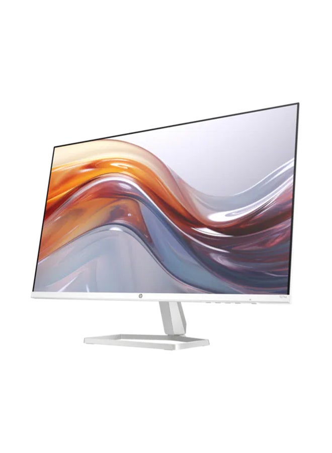 HP - Series 5 527SA Monitor, 27" FHD IPS Display, 100Hz Refresh Rate, 5ms (GtG W/ Overdrive) Response Time, 2x 2W Speaker, Tilt Adjustable, 3-Sided Micro-Edge Bezel White - Image 1