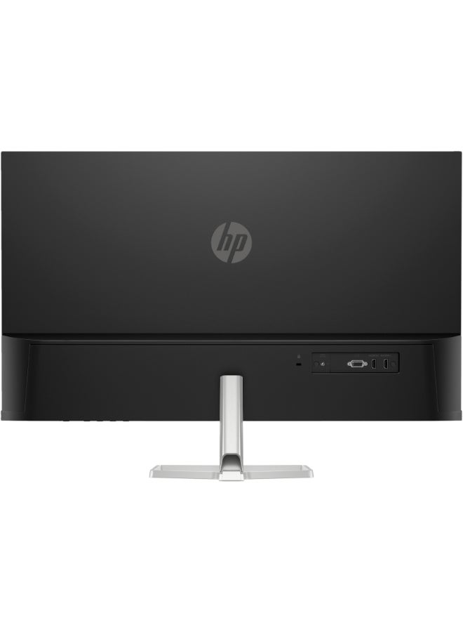 HP - Series 5 532SF Monitor, 32" FHD VA Display, 100Hz Refresh Rate, 7ms (GtG with Overdrive) Response Time, Tilt Adjustable, 16.7m Color Support, 94F50AS Black/Silver - Image 1