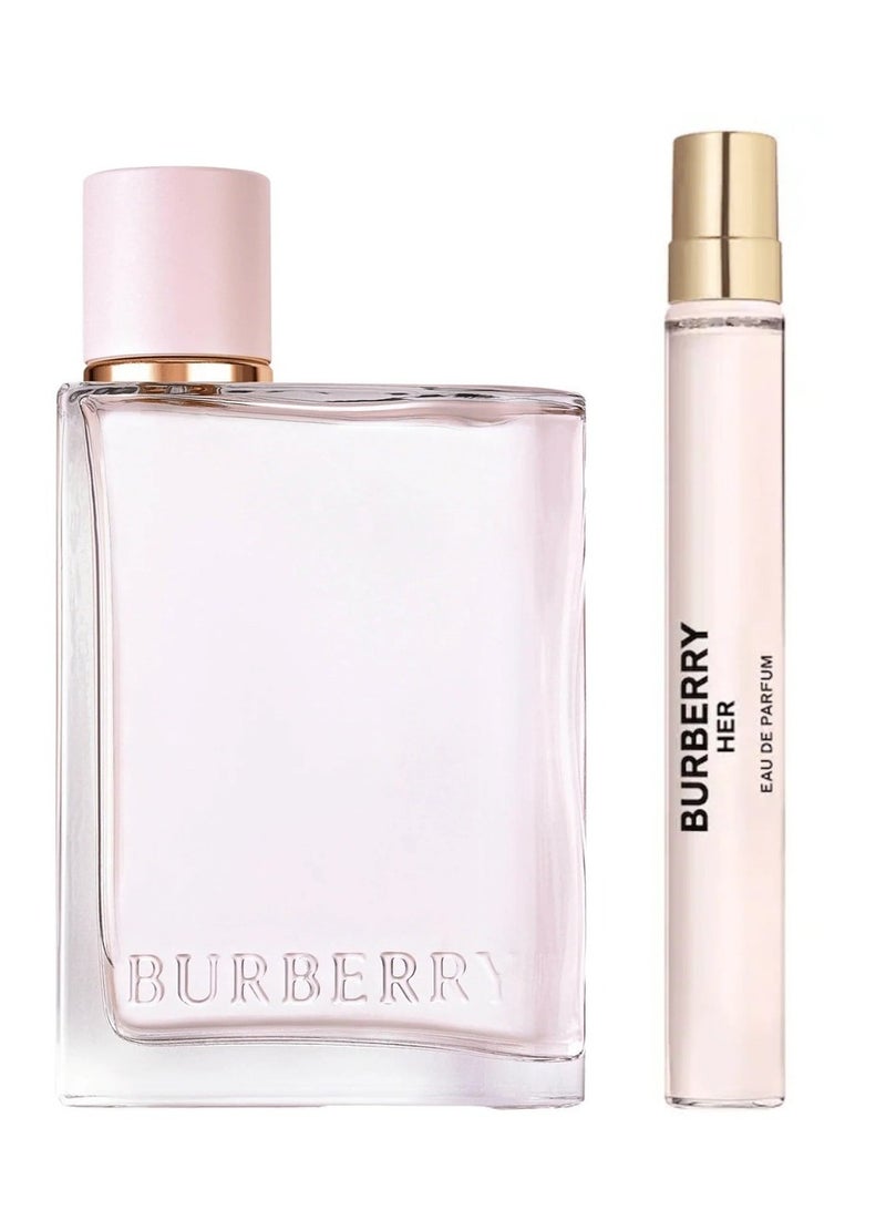 BURBERRY Her Eau de Parfum - with sample 100+10ml  - Image 1
