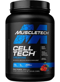 MuscleTech Cell Tech Performance Series Fruit Punch 3 Lbs  - Image 1