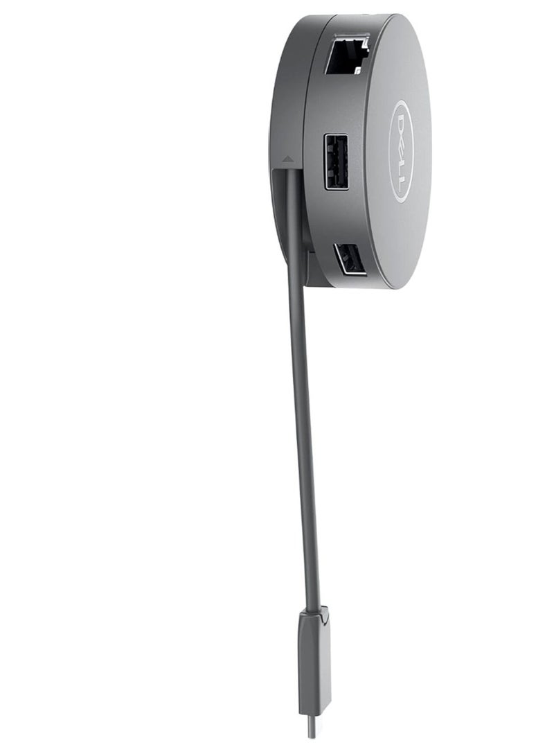 DELL Dock D310 7 in 1 USB -C Multi Adapter Grey - Image 4