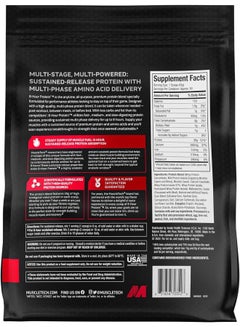ماسل تيك Platinum 8-Hour Protein with Sustained-Release Protein Absorption, Milk Chocolate Flavor 4.60 lbs  - Image 5