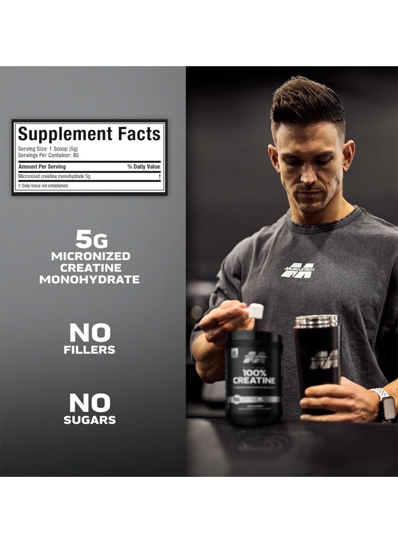 MuscleTech Platinum 100% Creatine 400 G - Image 2