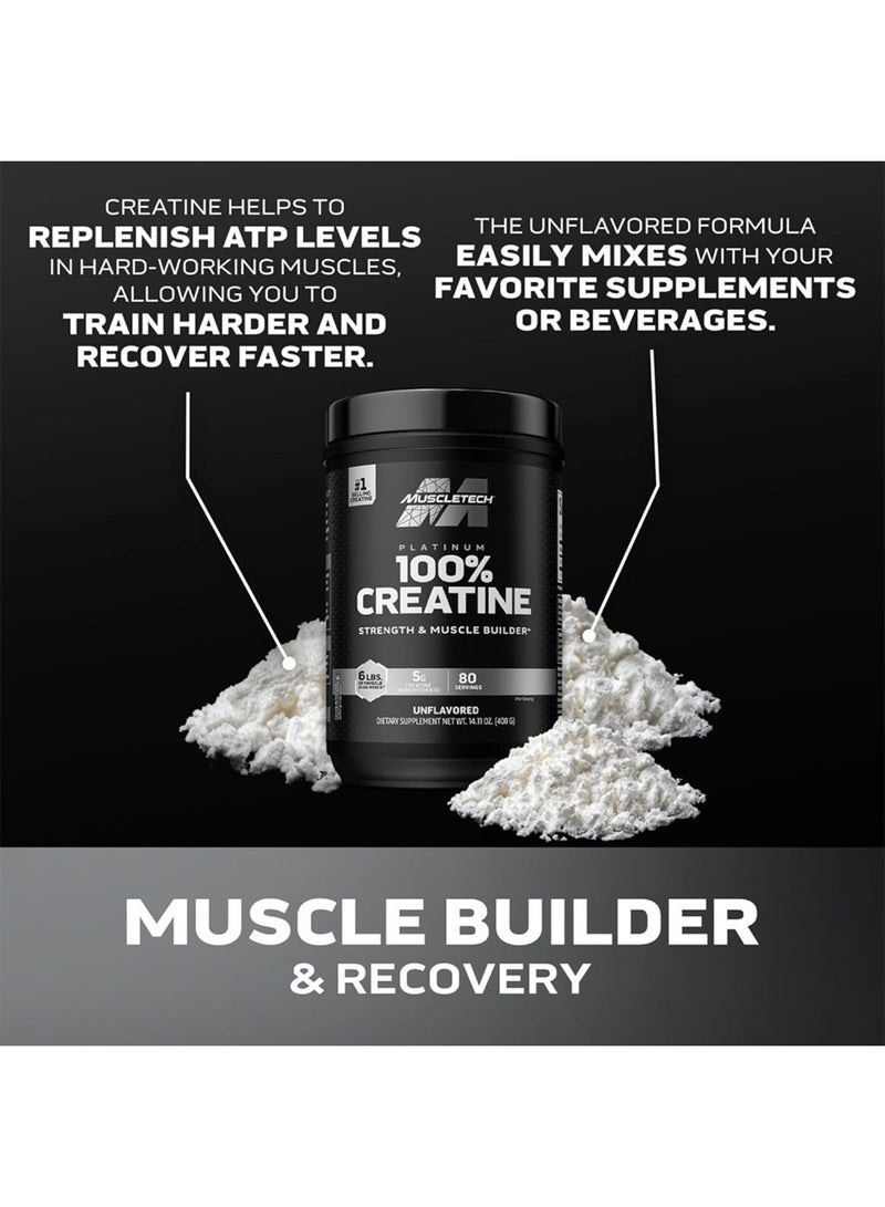 MuscleTech Platinum 100% Creatine 400 G - Image 3