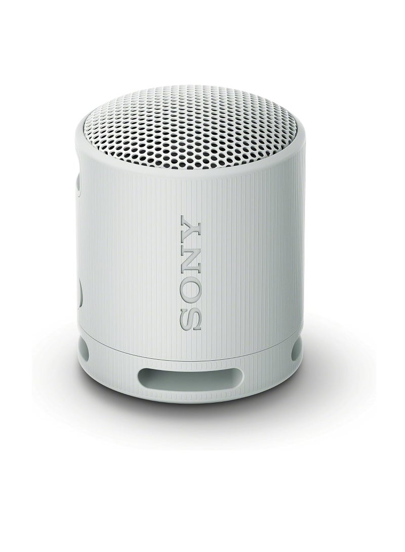 Sony XB100 Portable Wireless Speaker | Extra BASS, 16 Hour Battery Life, IP67 Waterproof And Dustproof Rating - Light Grey - Image 2