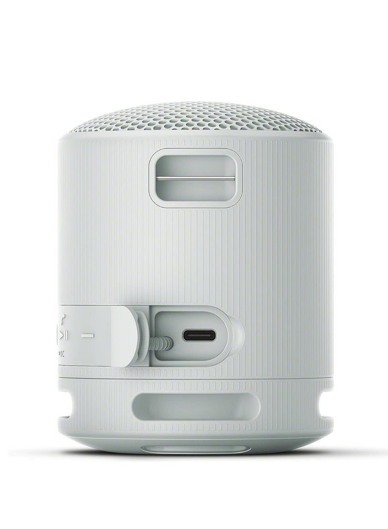 Sony XB100 Portable Wireless Speaker | Extra BASS, 16 Hour Battery Life, IP67 Waterproof And Dustproof Rating - Light Grey - Image 4