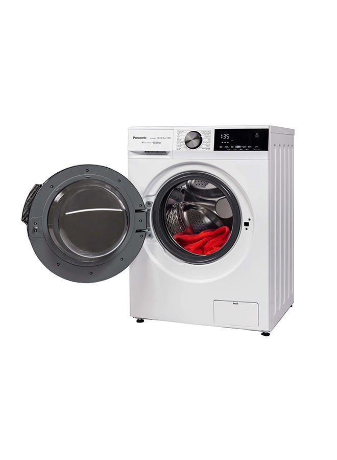 باناسونيك Front Load Washer  Dryer 12.8 Kg Inverter Steam Hygiene White 178 kW NA-S24ML1WSA White  - Image 5