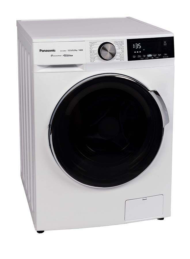 باناسونيك Front Load Washer  Dryer 12.8 Kg Inverter Steam Hygiene White 178 kW NA-S24ML1WSA White  - Image 3