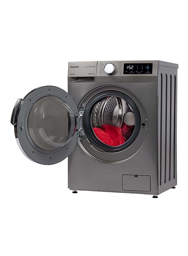 Panasonic Front Load Washing Machine 8kg Inverter Hygiene Care Silver 143 kW NA-16MG1LSA Silver - Image 5