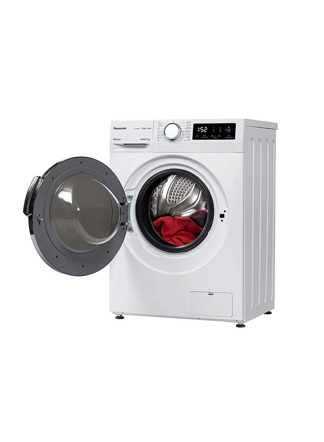 باناسونيك - Front Load Washing Machine 7kg Inverter Hygiene Care White 129 kW NA-14MG1WSA White - Image 1
