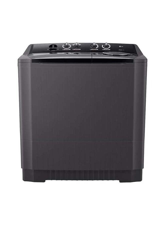 إل جي Top-Load Twin Tub Washing Machine 14 Kg 480 kW WTT1410OM Grey  - Image 1