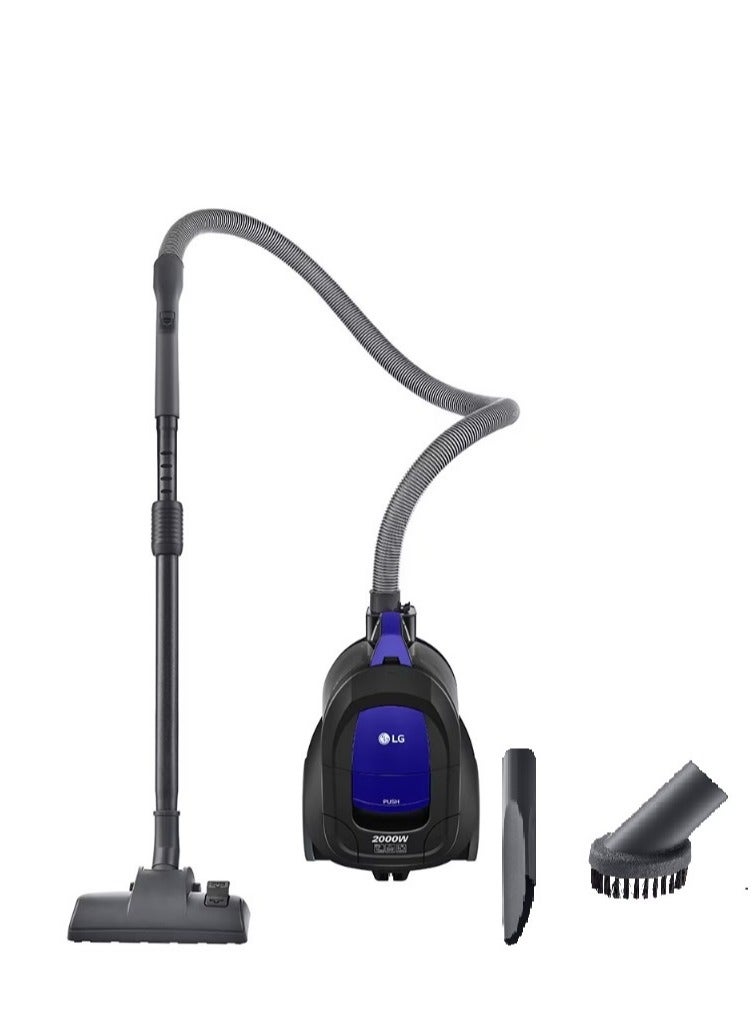 إل جي Bagless Vacuum Cleaner 1.3 L 2000 W VC5420NNTB Blue  - Image 4
