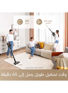 Dreame R10 Pro Cordless Stick Vacuum Cleaner, 65 Mins Long Runtime, 150 AW(20Kpa) Robust Suction, 5 Layer 99.9% Filtration, Lightweight and Anti-Tangle Vacuum for Floor, Carpet and Pet Hair 350 W R10 PRO Black  - Image 3