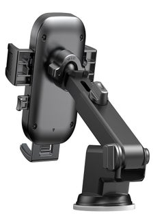 جوي روم Joyroom JR-OK6 car phone holder on the dashboard - Black  - Image 2